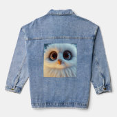 Whitty-Birdy-Cute Denim Jacket (Achterkant)