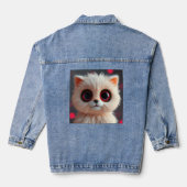 Whitty-Cat Denim Jacket (Achterkant)