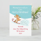 Whizer By - Carte de Noël (Debout devant)