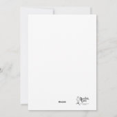 Whizer By - Carte de Noël (Dos)