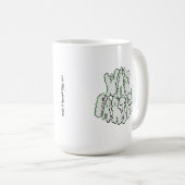 Who Farted Coffee Mug Funny Golf Dad Humor (Devant droit)