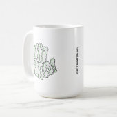 Who Farted Coffee Mug Funny Golf Dad Humor (Devant gauche)