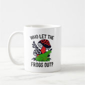 Who Let The Frogs Out - Coffee Mug (Gauche)