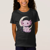 Who Loves Axolotls with Cats -Cute Axolotl T-shirt (Voorkant)