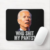 Who My Pants_ Funny Anti Joe Biden, Conservative H Muismat (Met muis)