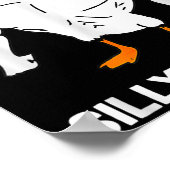 Who You Calling Silly Goose Funny Gym Meme  Poster (Hoek)