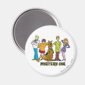 Whole Gang 12 Mystery Inc. Magneet (Voorkant / Achterkant)
