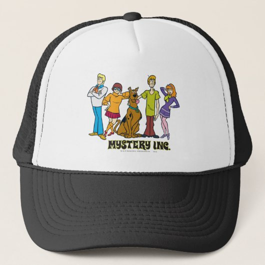 Whole Gang 12 Mystery Inc. Trucker Pet (Voorkant)