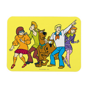 Whole Gang 13 Mystery Inc. Magneet