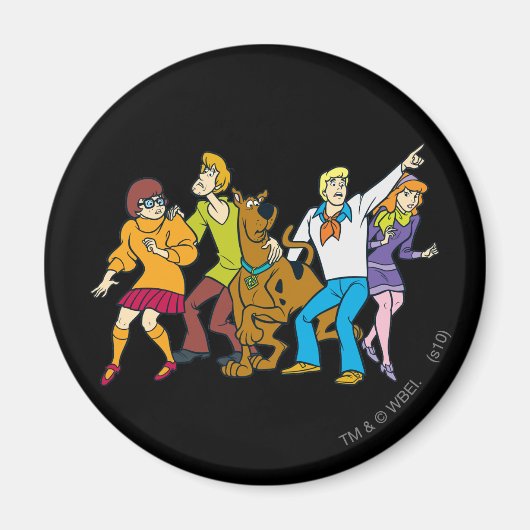 Whole Gang 13 Mystery Inc. Magneet (Voorkant)