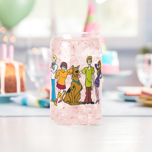 Whole Gang 14 Mystery Inc Blikvorm Glas (Insitu (Verjaardag))