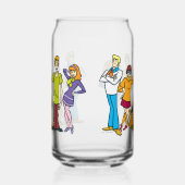 Whole Gang 14 Mystery Inc Blikvorm Glas (Links)
