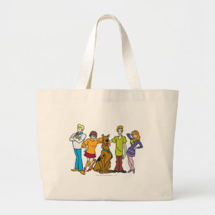 Whole Gang 14 Mystery Inc Grote Tote Bag