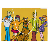 Whole Gang 14 Mystery Inc Large Cadeauzakje (Achterkant)