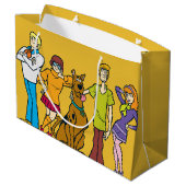 Whole Gang 14 Mystery Inc Large Cadeauzakje (Achterkant Gekanteld)
