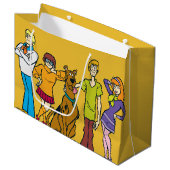 Whole Gang 14 Mystery Inc Large Cadeauzakje (Voorkant Gekanteld)