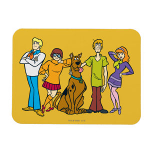 Whole Gang 14 Mystery Inc. Magneet