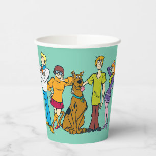 Whole Gang 14 Mystery Inc Papieren Bekers