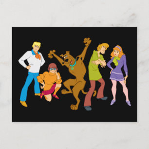 Whole Gang 16 Mystery Inc. Briefkaart