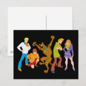 Whole Gang 16 Mystery Inc. Briefkaart (Voorkant / Achterkant)