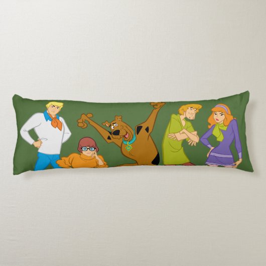 Whole Gang 16 Mystery Inc. Lichaamskussen (Achterkant)