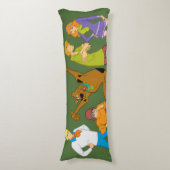 Whole Gang 16 Mystery Inc. Lichaamskussen (Voorkant Verticaal)