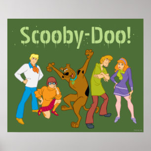 Whole Gang 16 Mystery Inc. Poster