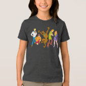 Whole Gang 16 Mystery Inc. Tri-Blend Shirt (Voorkant)
