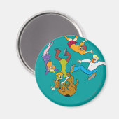 Whole Gang 17 Mystery Inc. Magneet (Voorkant / Achterkant)