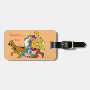 Whole Gang 18 Mystery Inc Bagagelabel