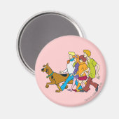 Whole Gang 18 Mystery Inc Magneet (Voorkant / Achterkant)