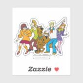 Whole Gang Lookout Mystery Inc Sticker (Vel)