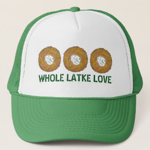 Whole Latke (Lotta) Love Potato Pancakes Hanukkah Trucker Pet