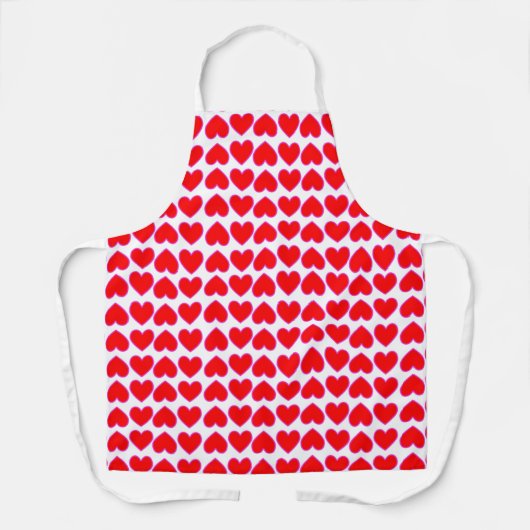 Whole Lotta Love Romantic Red Hearts Galore Schort (Voorkant)