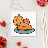 Whole Pumpkin Pie Servet (Insitu)