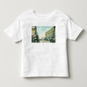 Wholesale District Scene op Los Angeles Street Kinder Shirts