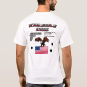 WholeSale Pistolen T-shirt (Achterkant)