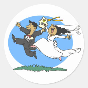 Whoo Hoo Wedding Sticker