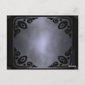 Whoolio La Chouette Mignonne Carte Postale (Dos)