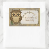 Whoolio Les Stickers Plaques de la Chouette mignon (Sac)