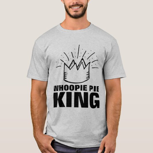 WHOOPIE PIE KING T-SHIRTS (Voorkant)