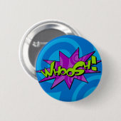 Whoosh Comic Book Badge Ronde Button 5,7 Cm (Voorkant /achterkant)
