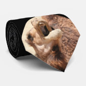 Whoot !  Cravate d'amusement pour le jour mercredi (Roulé)