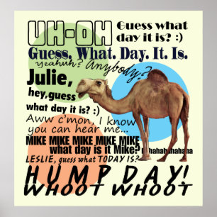 Whoot Whoot Whoot! Hump Dag Poster