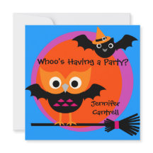 Whooty Halloween Party Invitation