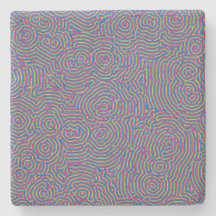 Whorls Limestone Onderzetter