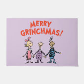 Whos Holding Hands Merry Grinchmas Deurmat (Voorkant)