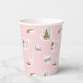 Whoville Christmas Vignette Pattern Papieren Bekers (Links)