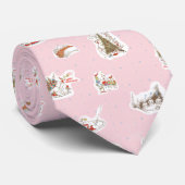 Whoville Christmas Vignette Pattern Stropdas (Opgerold)