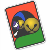 WHP reuzenvinyl Sticker (Voorkant)